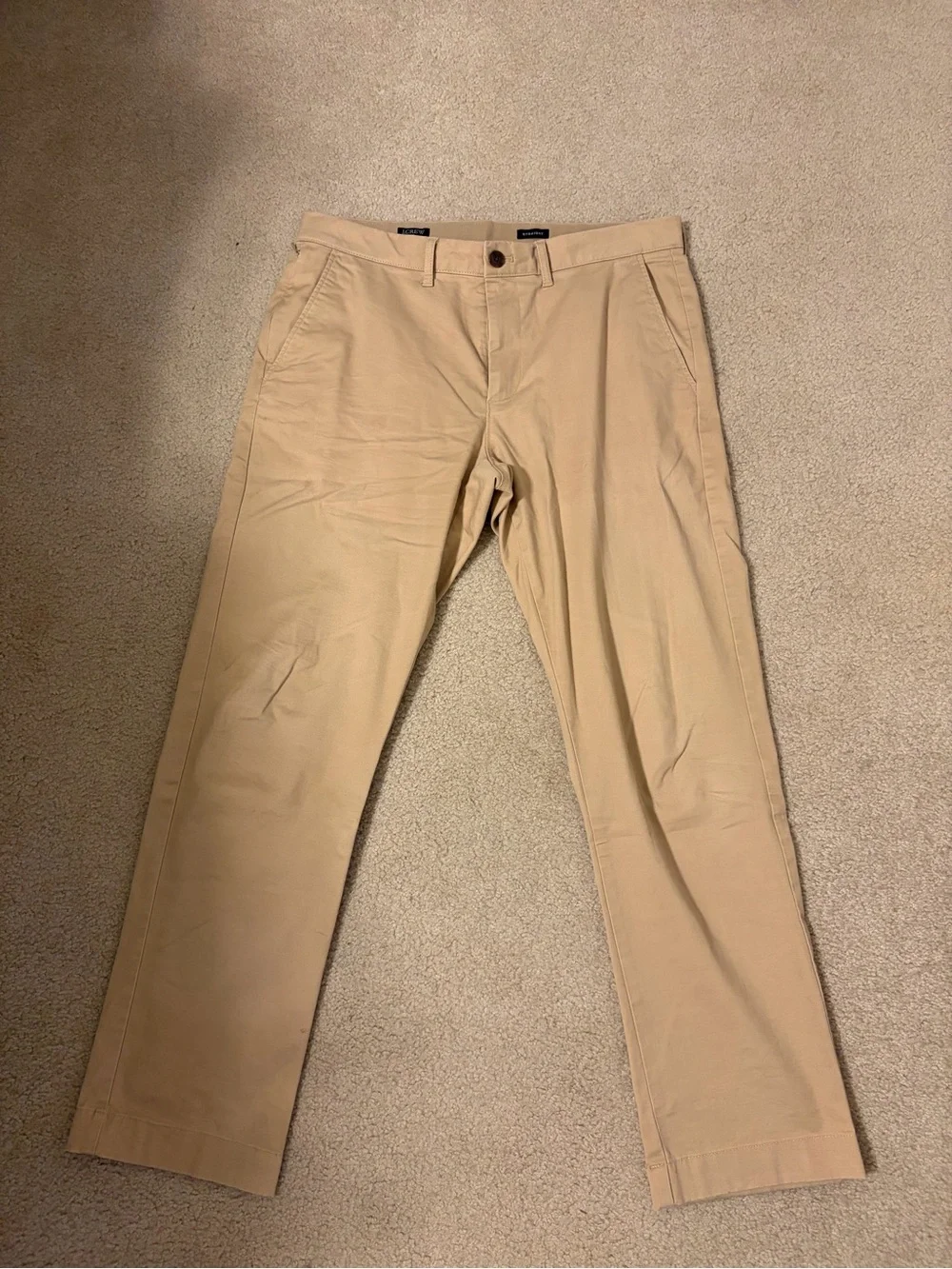 J. Crew Men’s Tan Slim Chino Pants